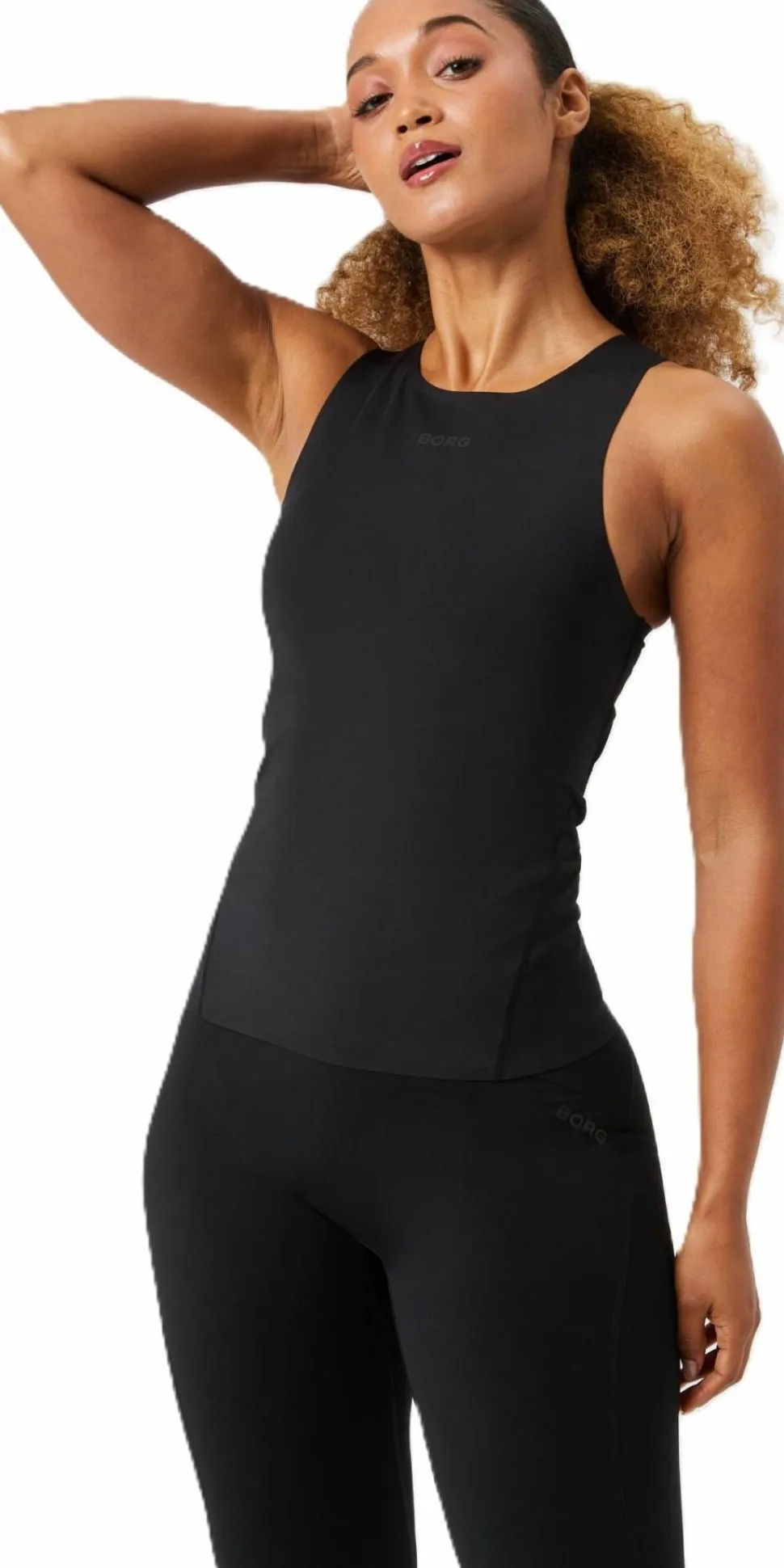 Björn Borg Women's Borg 2 In 1 Tank Top Black Beauty