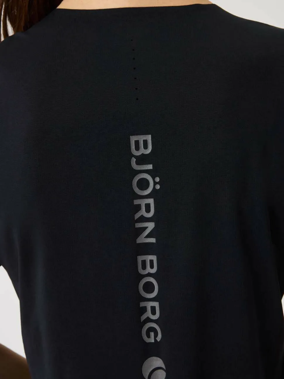 Björn Borg Women's Borg Performance Feather T-Shirt Black Beauty