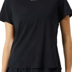 Björn Borg Women's Borg Performance Feather T-Shirt Black Beauty