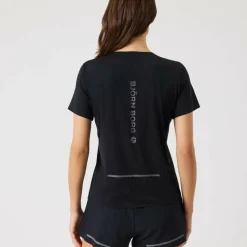 Björn Borg Women's Borg Performance Feather T-Shirt Black Beauty