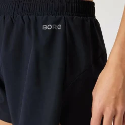 Björn Borg Women's Borg Performance 2 In 1 Shorts Black Beauty