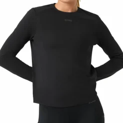 Björn Borg Women's Borg Running Feather Long Sleeve T-Shirt Black Beauty