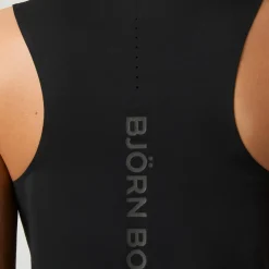 Björn Borg Women's Borg Running Feather Tank Black Beauty