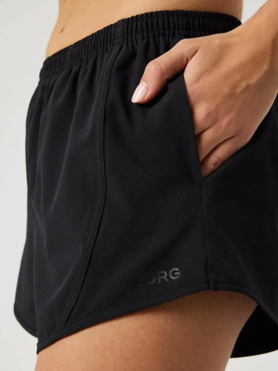 Björn Borg Women's Borg Sports Shorts Black Beauty