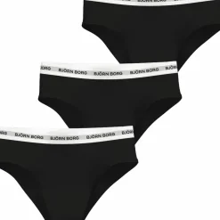 Björn Borg Women's Logo Highwaist Brief 3p Multipack 1