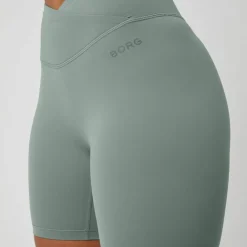 Björn Borg Women's Studio Cross Shorts Agave Green