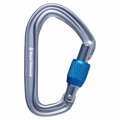 Black Diamond HotForge Screwgate Carabiner Gray