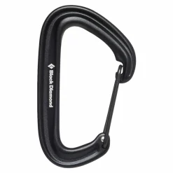 Black Diamond LiteWire Carabiner Black