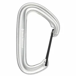 Black Diamond LiteWire Carabiner Light Gray