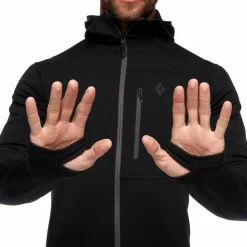 Black Diamond Men's Coefficient Fleece Hoody Black
