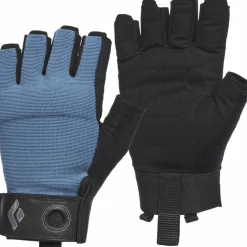 Black Diamond Men's Crag Half-Finger Gloves Astral Blue