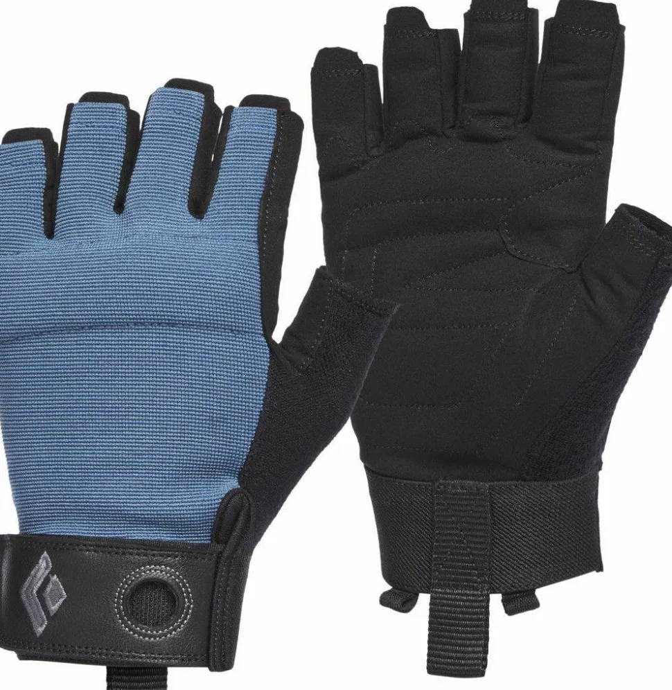 Black Diamond Men's Crag Half-Finger Gloves Astral Blue