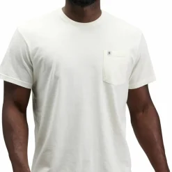 Black Diamond Men's Diamond Patch Ss Pocket Tee Off White