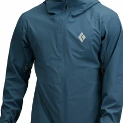Black Diamond Men's Strataline Stretch Shell Midnight Blue