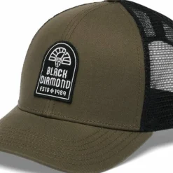 Black Diamond Men's Trucker Hat Basalt-black-black Cam Patch