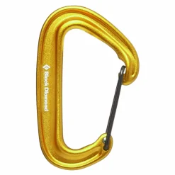 Black Diamond MiniWire Carabiner Yellow