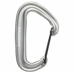 Black Diamond MiniWire Carabiner Light Gray