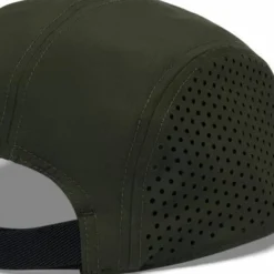 Black Diamond 5-Panel Synthetic Cap Dark Moss-anthracite Icon Logo