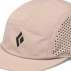 Black Diamond 5-Panel Synthetic Cap Pale Mauve-black Icon Logo