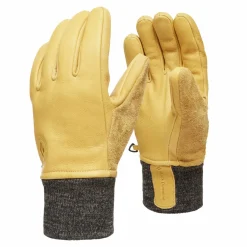 Black Diamond Unisex Dirt Bag Gloves Natural