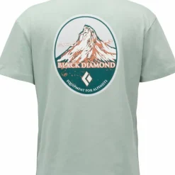 Black Diamond Women's Heritage Badge Short Sleeve Tee Agave