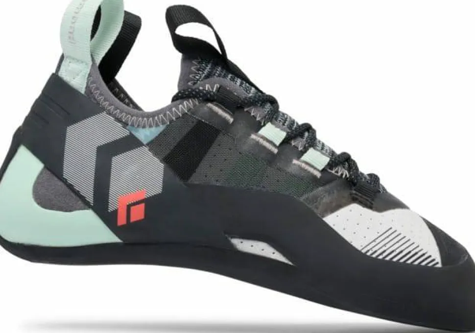 Black Diamond Women's Momentum Lace Climbing Shoes Foam Green-alloy