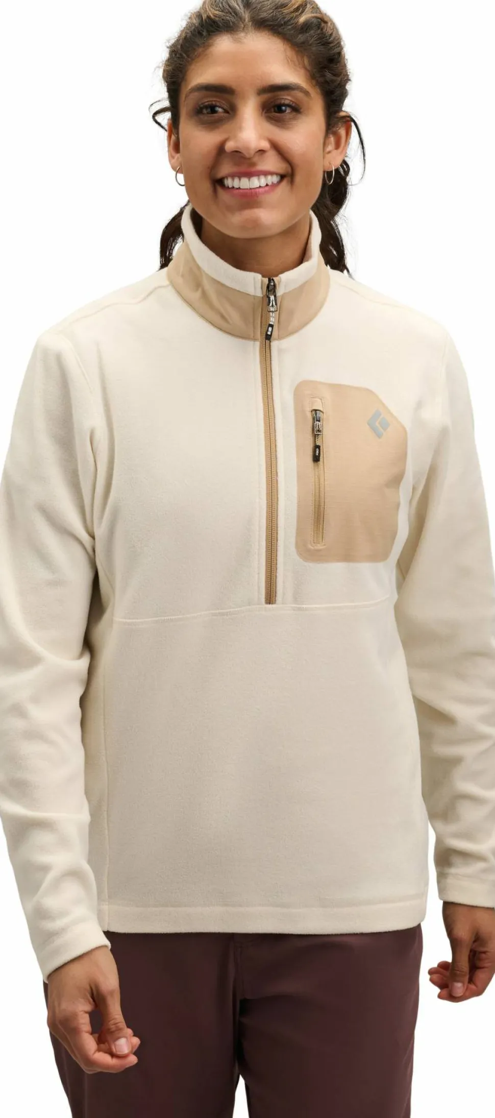 Black Diamond Women's Rift Hz Fleece Jacket Chalk-khaki