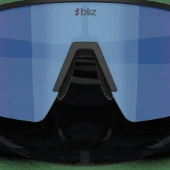 Bliz P004 Matte Black/Blue Mirror