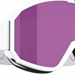 Bliz Rave Matt White Black Logo/Brown Pink