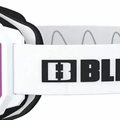 Bliz Rave Matt White Black Logo/Brown Pink