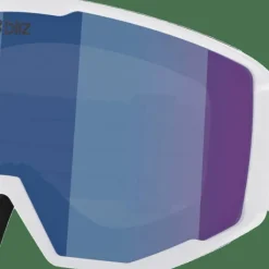 Bliz Spark Matte White/Smoke&Blue