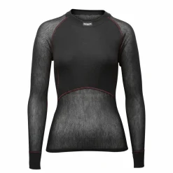 Brynje Women's Wool Thermo Light Long Sleeved Shirt Black