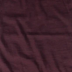 Buff Merino Lightweight Neckwear Solid Garnet