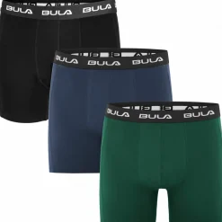 Bula Men's Frame 3pk Boxers Pine/black/navy