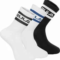 Bula Unisex 3pk Socks Off! Electric Blue