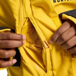 Burton Kids Ascutney Jacket Goldenrod/true Black