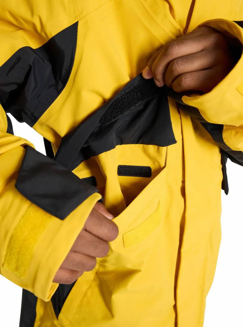 Burton Kids Ascutney Jacket Goldenrod/true Black
