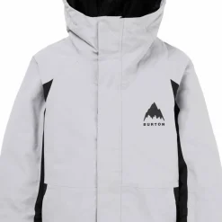 Burton Kids Skimmer Jacket Silver Sconce/true Black