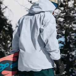 Burton Men's Ak Gore Cyclic Jacket Gray Cloud