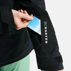 Burton Womens Ak Gore Kimmy Anorak True Black
