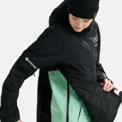 Burton Womens Ak Gore Kimmy Anorak True Black