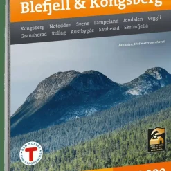 Calazo förlag Blefjell & Kongsberg 1:50 000 Hiking map