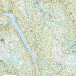 Calazo förlag Blefjell & Kongsberg 1:50 000 Hiking map