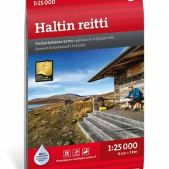 Calazo förlag Haltin Reitti 1:25 000 Alpine map