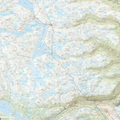Calazo förlag Hardangervidda Øst, Rjukan & Gaustatoppen 1:50 000 Hiking map