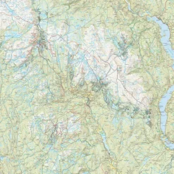 Calazo förlag Norefjell & Trillemarka-Rollagsfjell 1:50 000 Hiking map