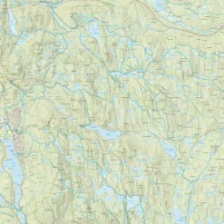Calazo förlag Oslo: Romeriksåsene 1:20 000 Trail map