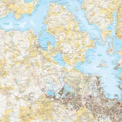 Calazo förlag Salpausselkä: Lahti & Hollola 1:25 000 Topographic map