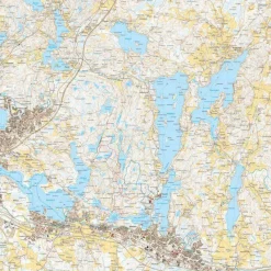Calazo förlag Salpausselkä: Lahti & Hollola 1:25 000 Topographic map