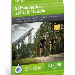 Calazo förlag Salpausselkä: Lahti & Hollola 1:25 000 Topographic map